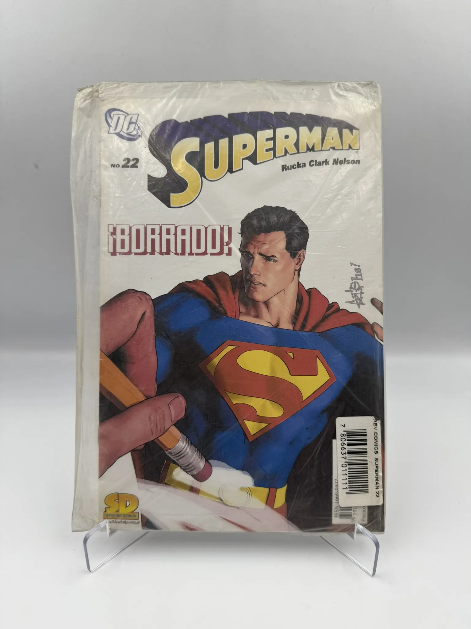 Cómic Superman 22 – ¡Borrado!
