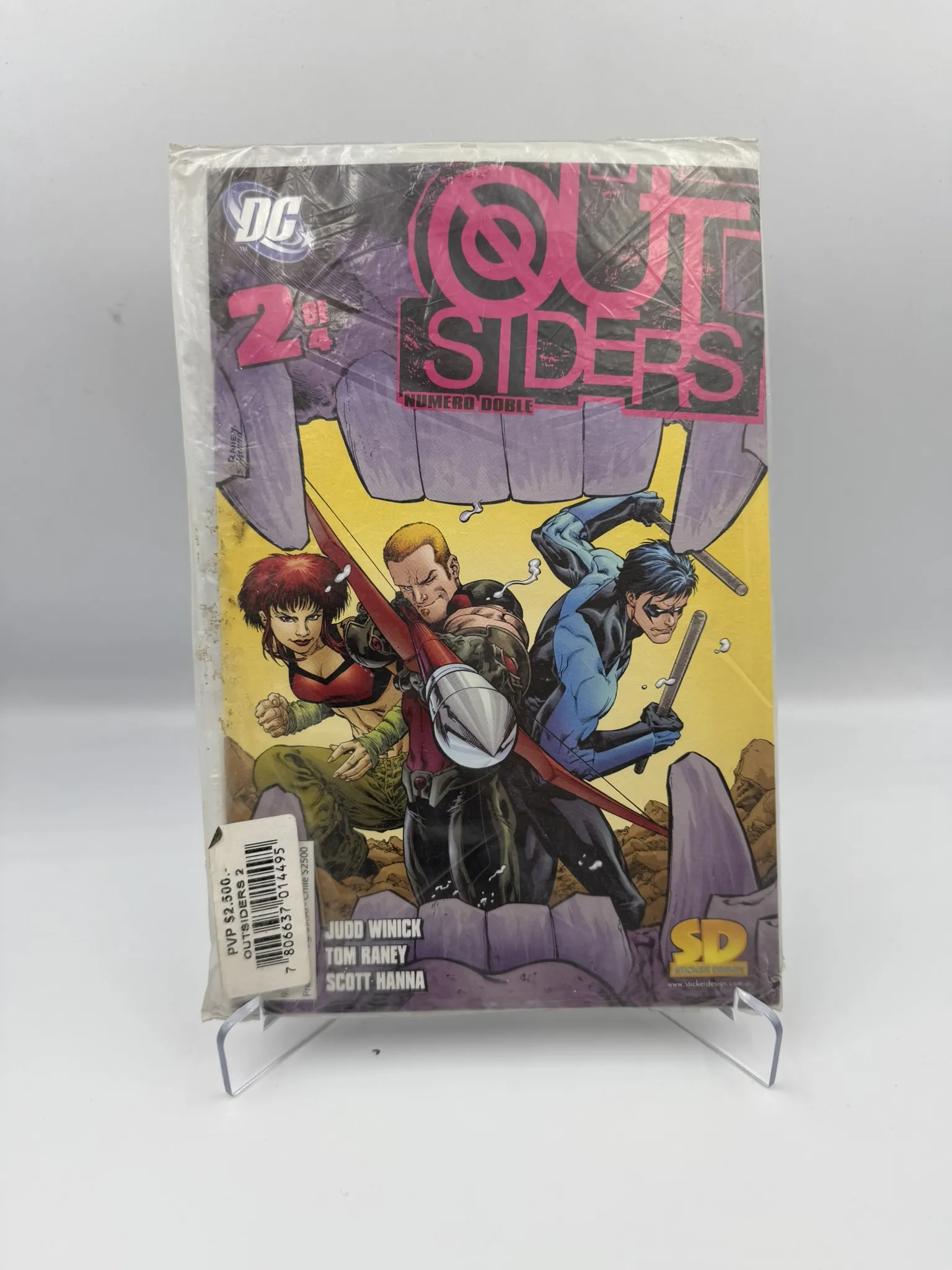 Cómic Outsiders 2 de 4 – Número Doble 