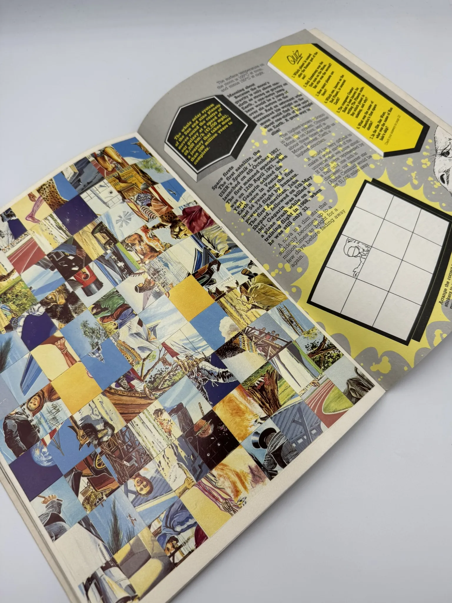 Amazing Facts – Sticker Quiz Book