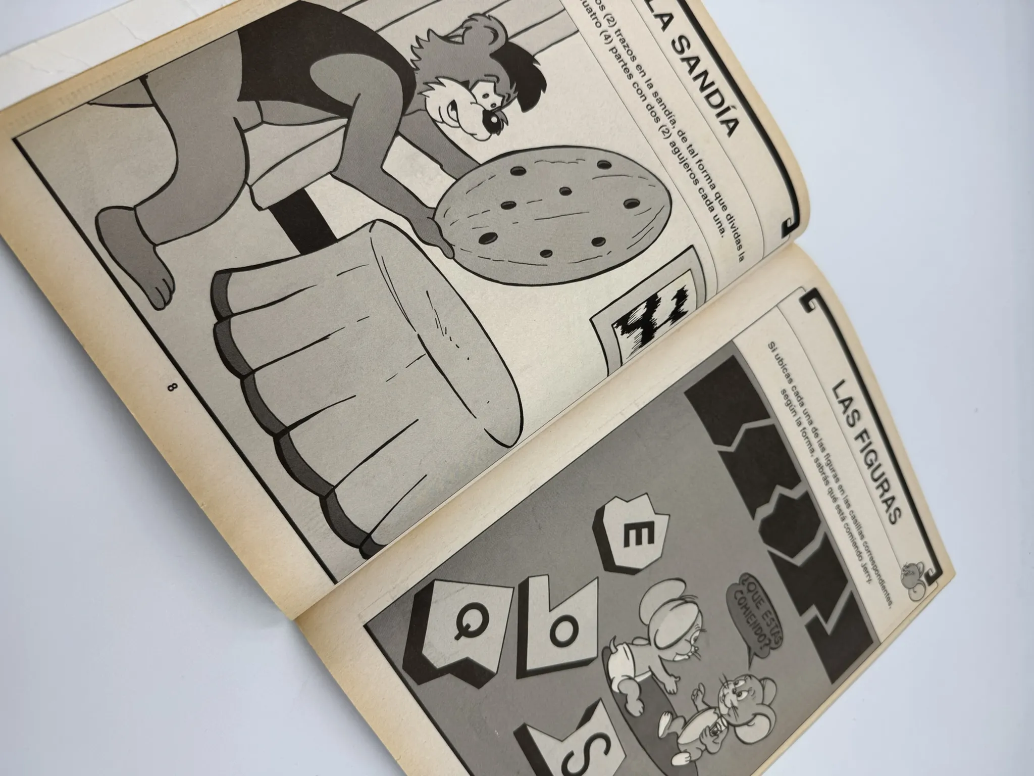 Revista Juegos Tom y Jerry – Publicación Mensual N°8