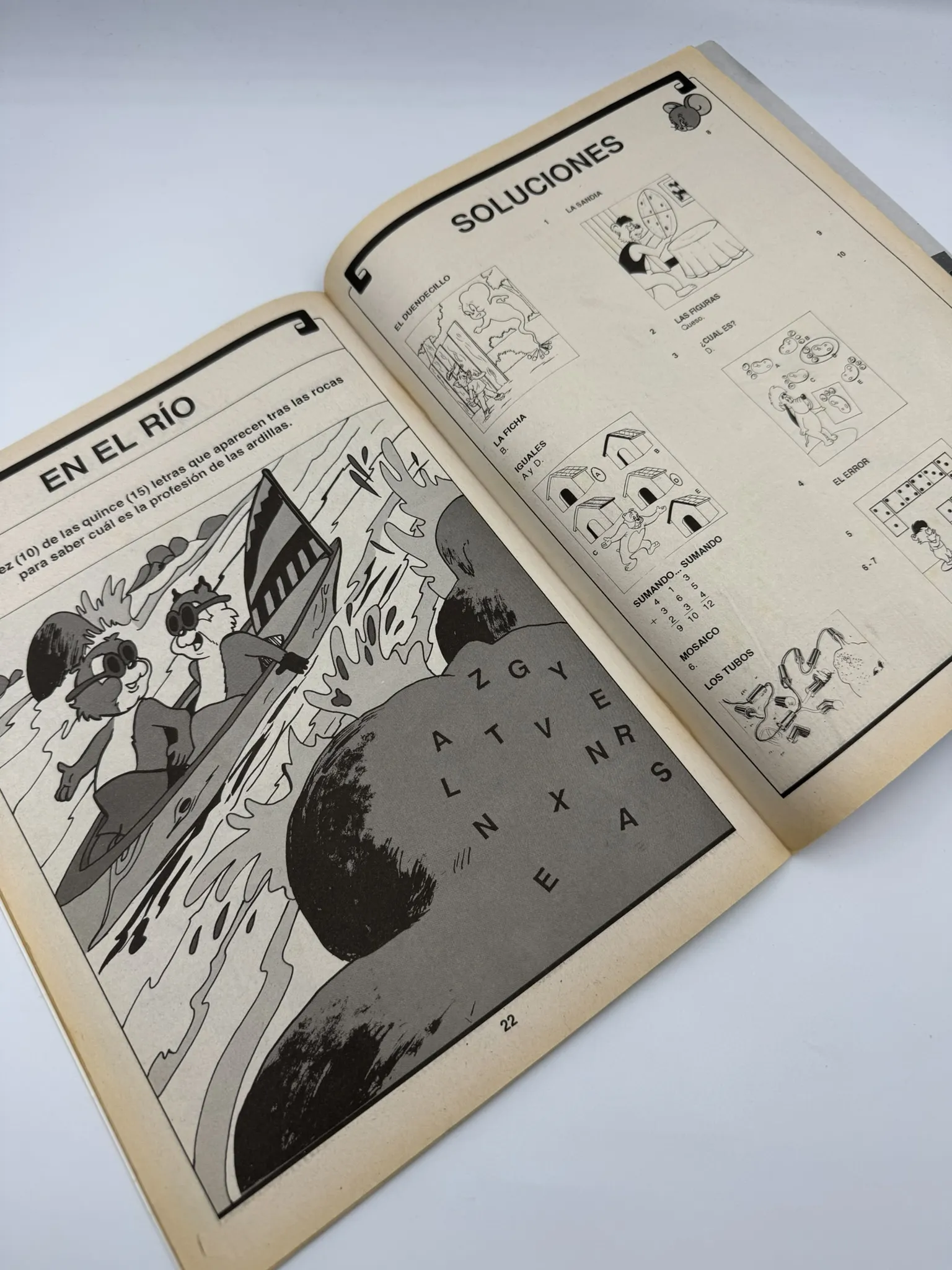 Revista Juegos Tom y Jerry – Publicación Mensual N°8