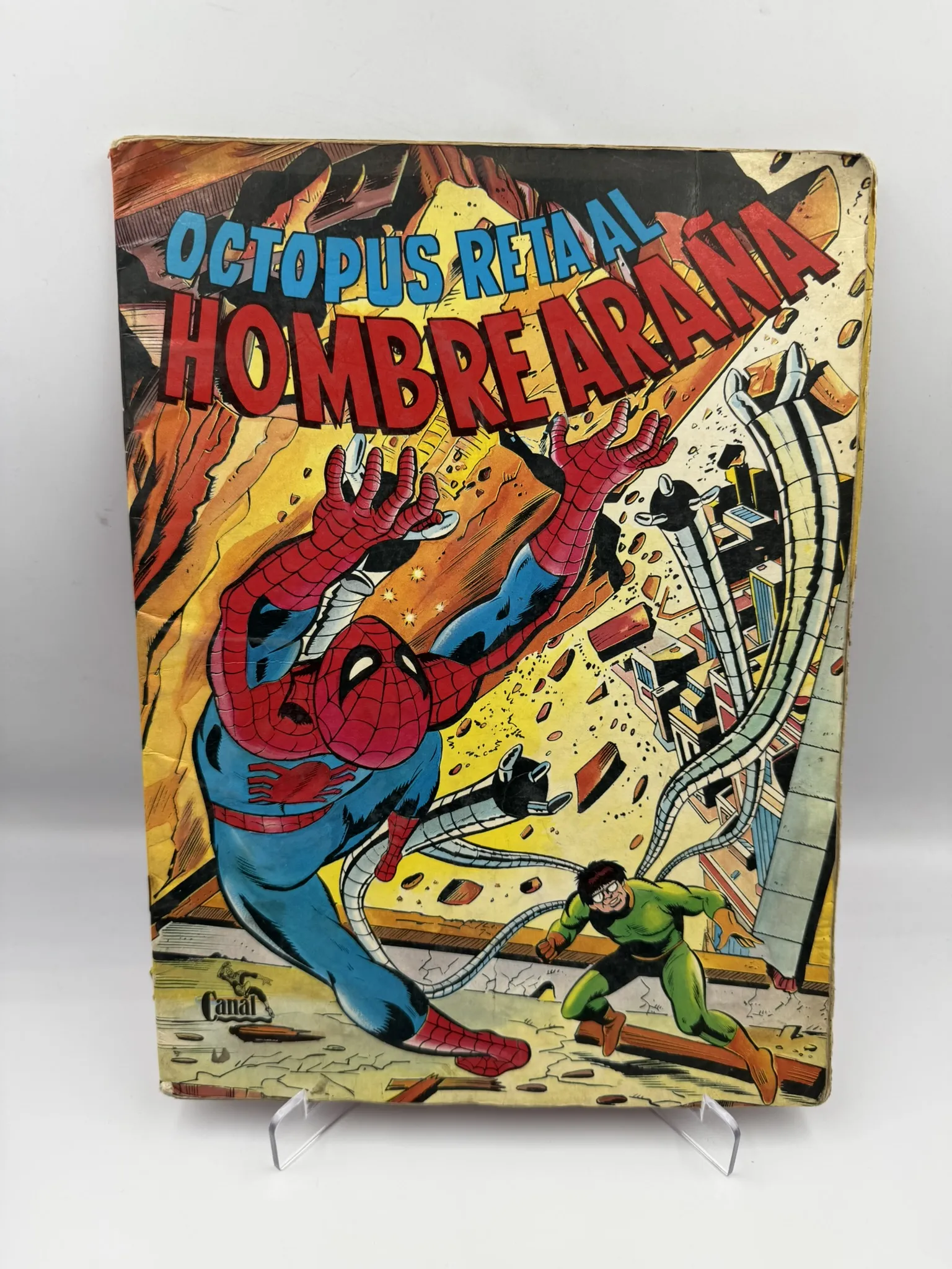 Octopus Reta al Hombre Araña – Cómic