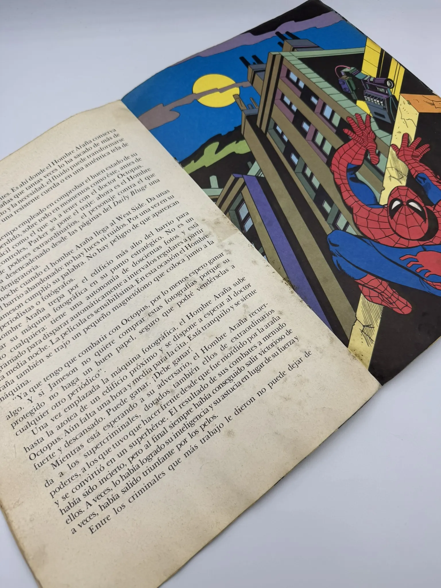 Octopus Reta al Hombre Araña – Cómic