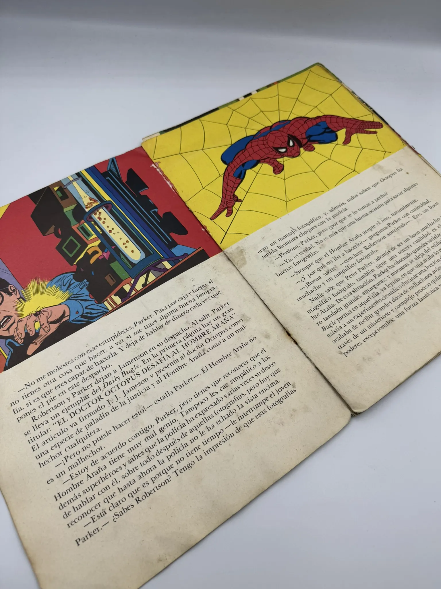 Octopus Reta al Hombre Araña – Cómic