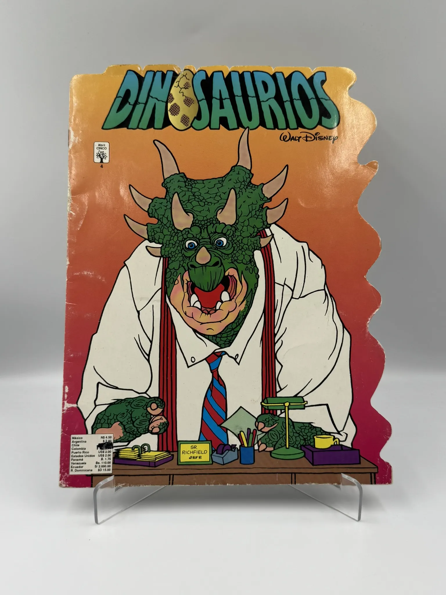 Revista Dinosaurios N°4 – Walt Disney 