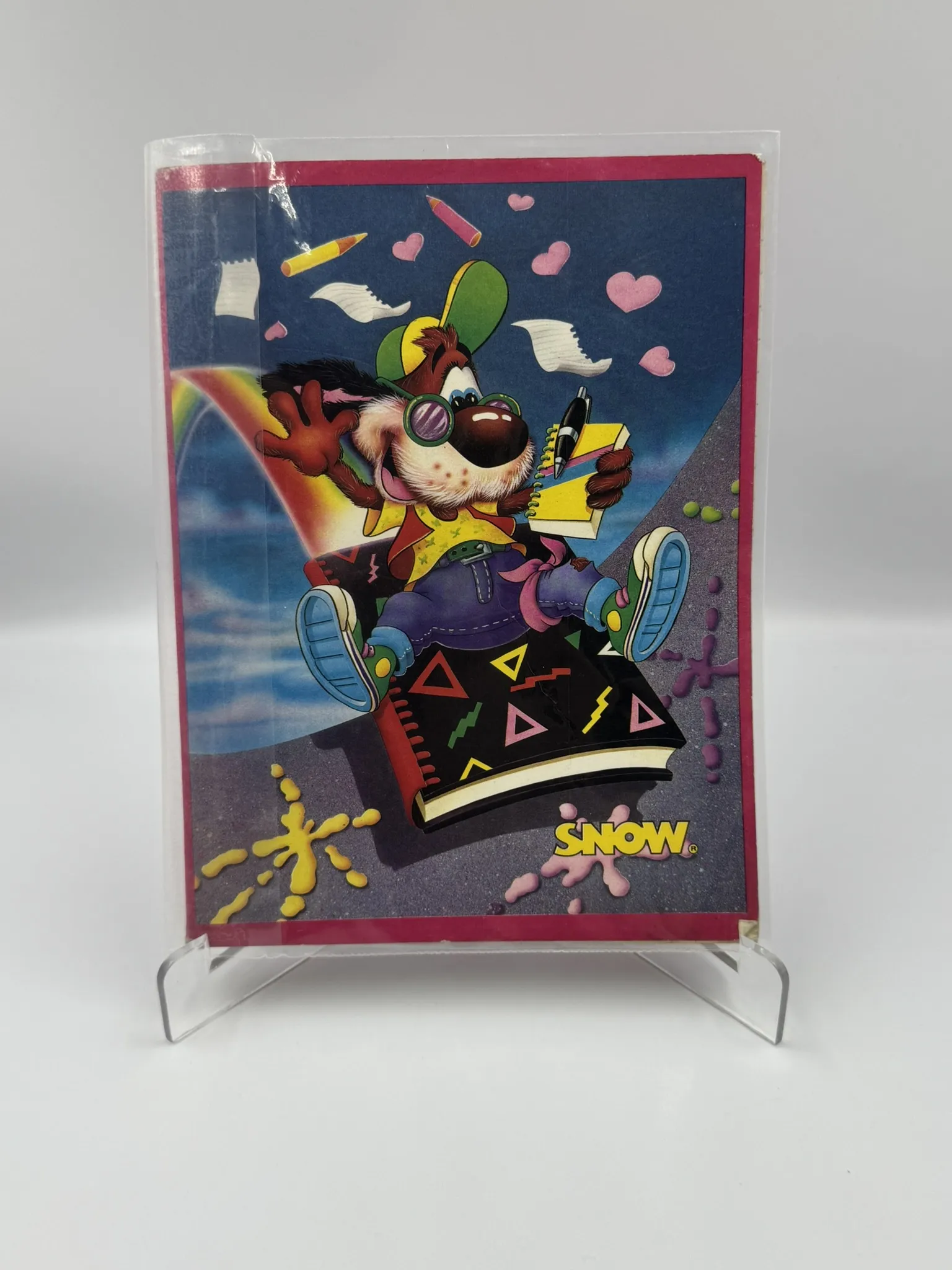 Cuaderno Vintage Snow – Estilo Retro 90s V.7
