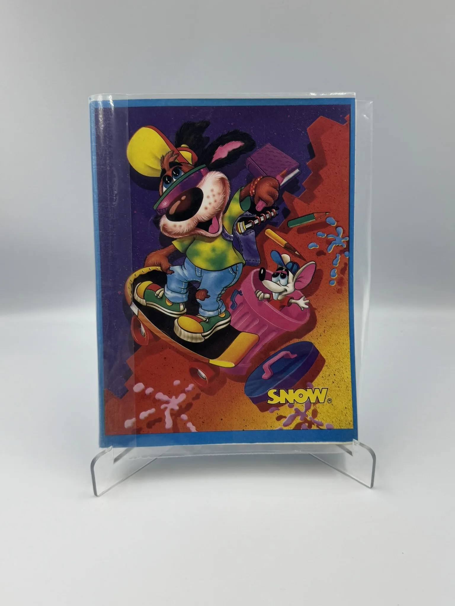 Cuaderno Vintage Snow – Estilo Retro 90s V.8