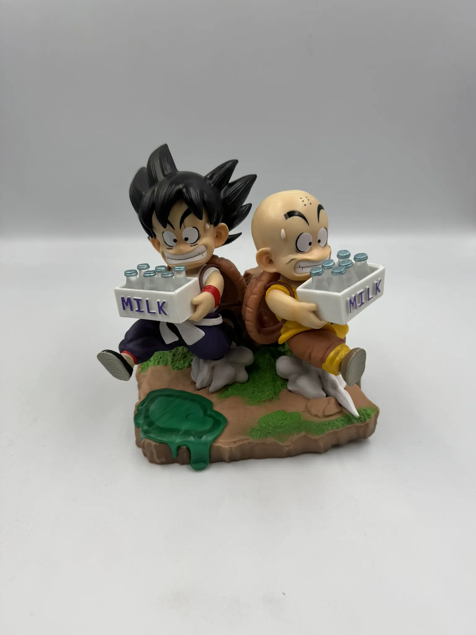 Figura Goku y Krilin - Entrenamiento