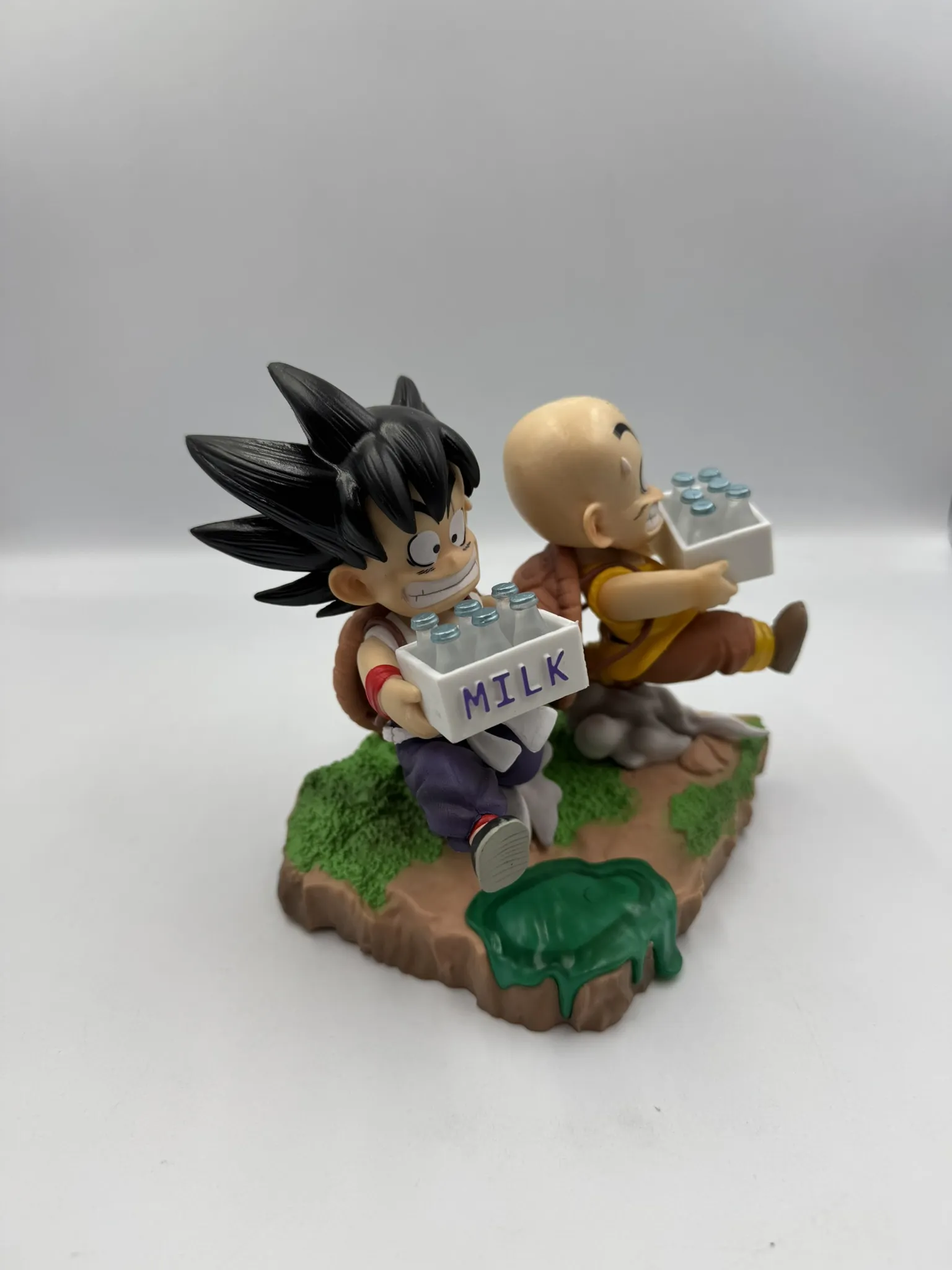 Figura Goku y Krilin - Entrenamiento
