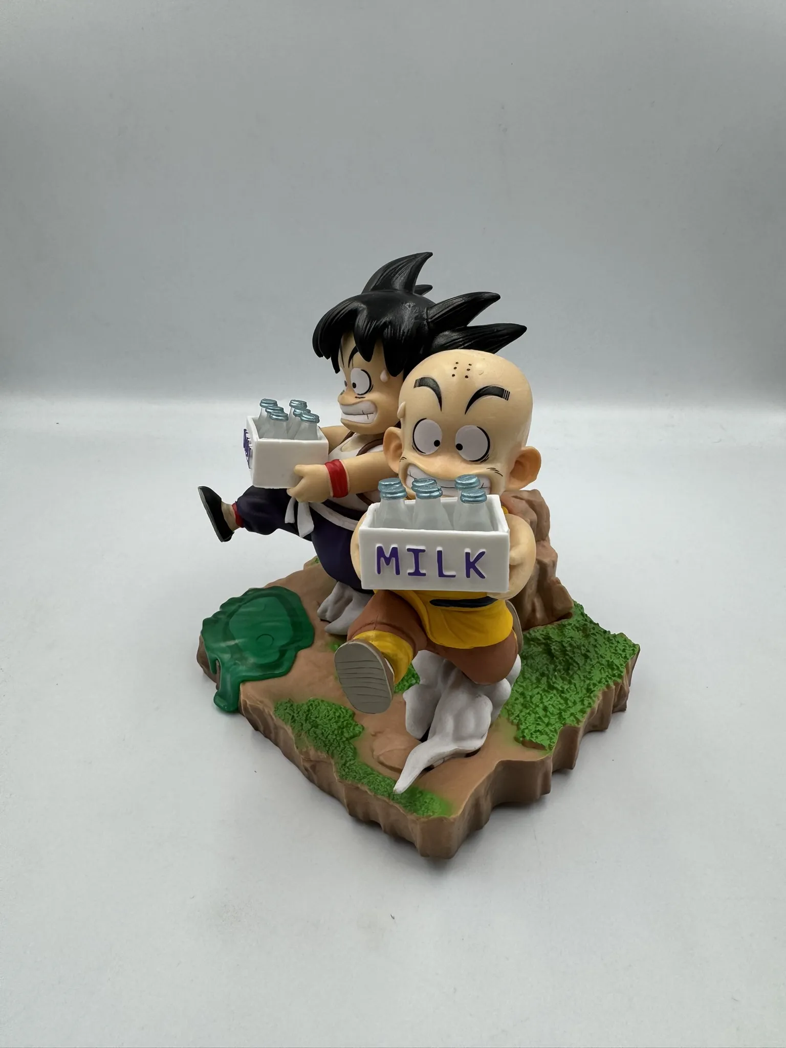 Figura Goku y Krilin - Entrenamiento