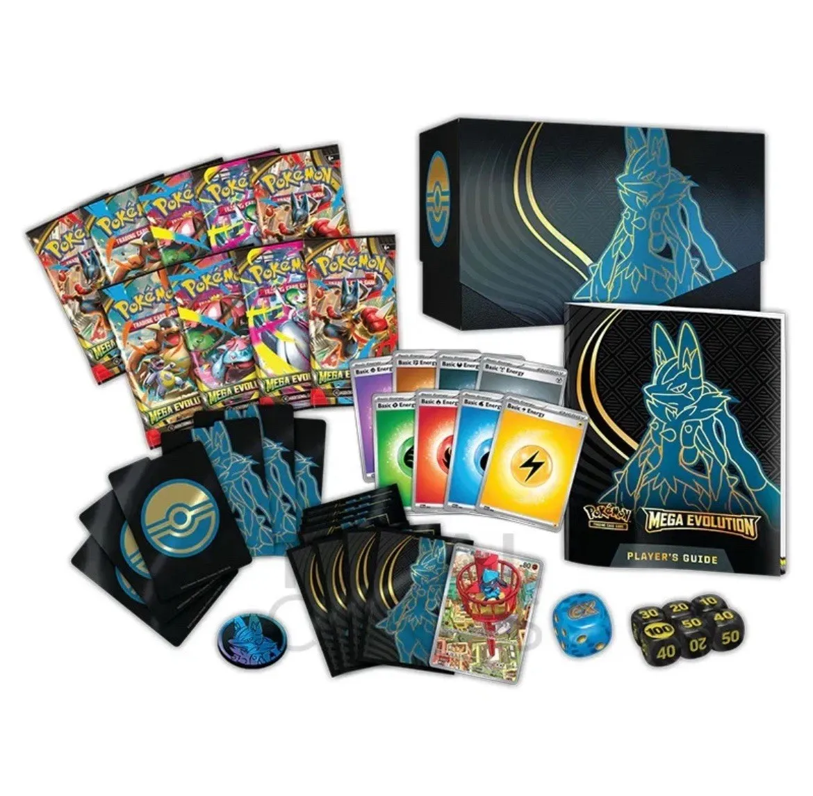 (Preventa 26/09/2025) Mega Evolution - Elite Trainer Box (Lucario)